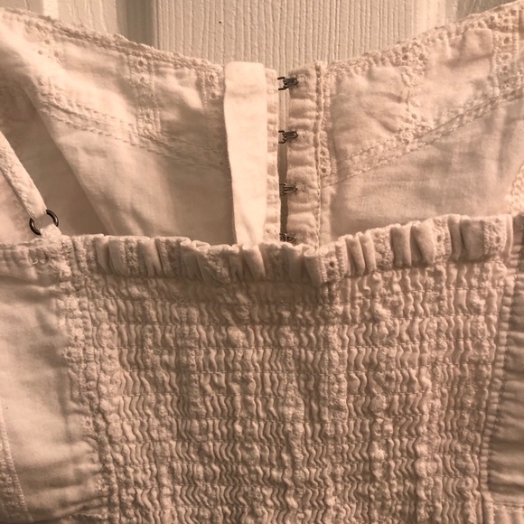 white latch-up bralette top - Picture 4 of 6